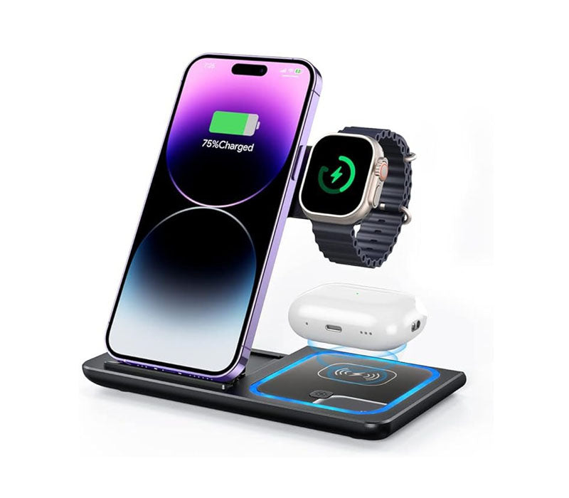 3-in-1 Magnetic Wireless Charger ⚡🔋